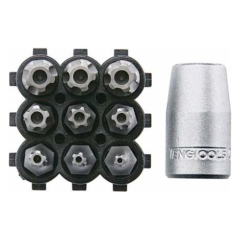 TPX Bit-Adapter, 1/4 TENGTOOLS M1410T5 9 Stück 160910105