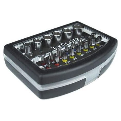 28-in-1 Precision Multipurpose Screwdriver Kit Repair Opening Tool for iPhone/Laptop/Smartphone/Watch with Box (1/3)