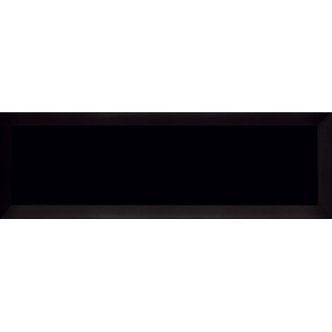 Carrelage métro biseauté 10x30 cm noir mat – Aspect mat élégant – Pour murs intérieurs – 1.02m² – Ribesalbes (1/4)