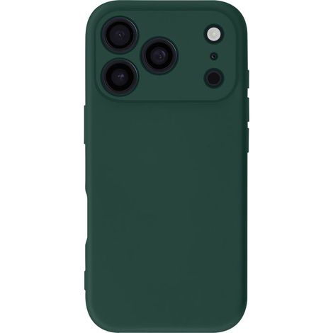 Coque - AVIZAR - iPhone 17 Pro - Soft-Touch - Silicone semi-rigide - Vert sapin (1/5)