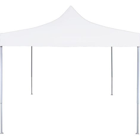 Maison Exclusive - Profi-Partyzelt Faltbar 3 x 3 m Stahl Weiß