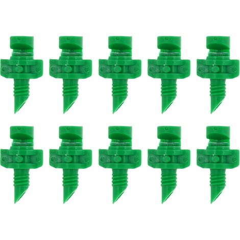 10 têtes de pulvérisation à réfraction simple pour serres, pépinières et jardinage, équipement d'irrigation et de verdissement (1/5)