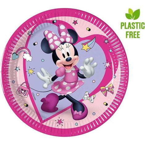 Piatti di carta Minnie Junior da 20 cm, 8 pezzi