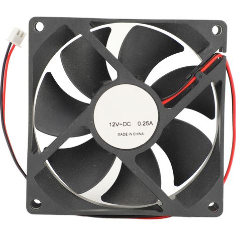 Ventilateur à double roulement à billes 4 pouces DC12V 3000 tr/min, extracteur de fumées 90 mm pour bricolage, soudure et laser 3D (1/5)