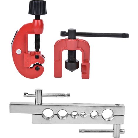 Outil d'évasement pour tubes à riveter, acier, cuivre et aluminium, 3-19 mm (1/5)