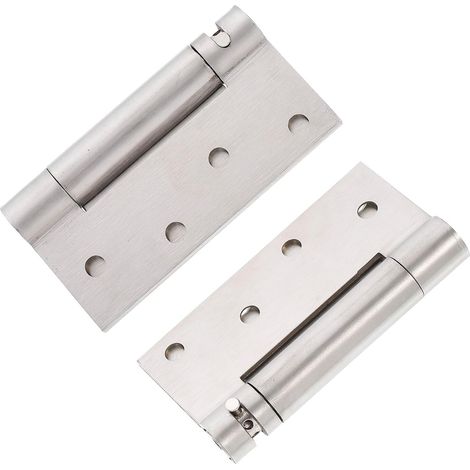 2 pièces Lot de Charnières à Ressort inox (1/5)