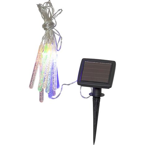 LED Solar Lichterkette ,Bubbly Light Chain', Solardeko, buntes Licht, L 180cm (1/5)