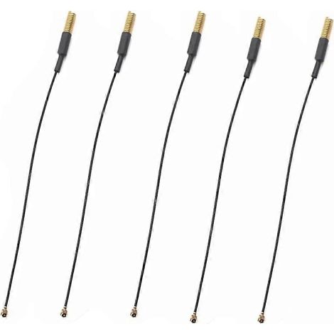 Halbintegrierte, federbelastete LoRa-Antenne 4333510 MHz 3 dBi, reines Kupfer RG1.13 für LoRa LORA32U4II LoRaWAN (5er-Packung) (1/5)