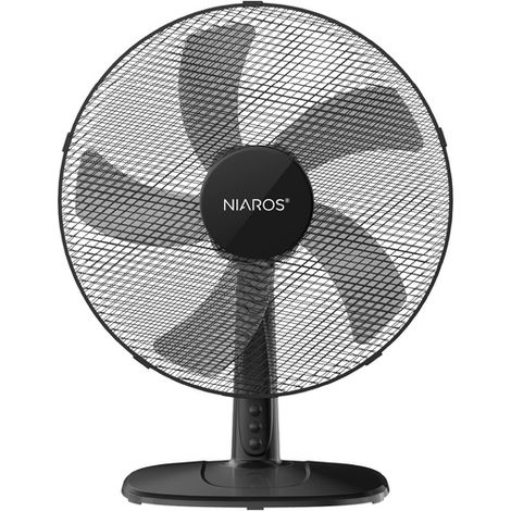 Ventilador sobremesa Lathor Ø43cm 45W Negro