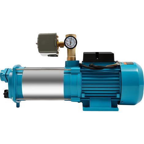 Pompe centrifuge, construction en acier inoxydable, fonctionnement silencieux, 230V (1/2)
