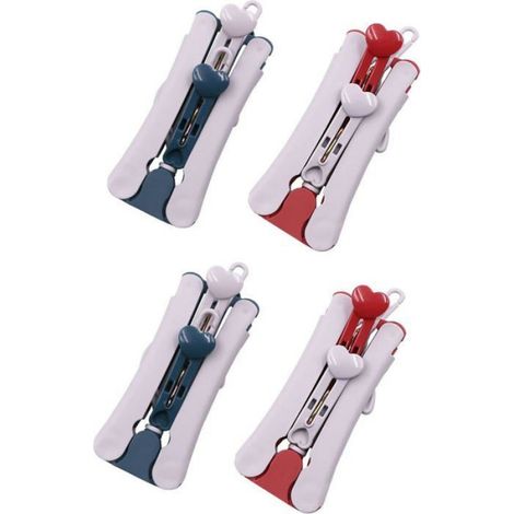 Cintres pliables de voyage - - Lot de 4 pièces - Dimensions 38,5x6 cm - Matériau PP durable - Conception pliable (1/5)