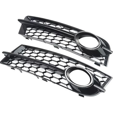 Grilles de feux de brouillard, design en nid d'abeille, compatibles avec TT 2006-2014, Vert Foncé (1/2)