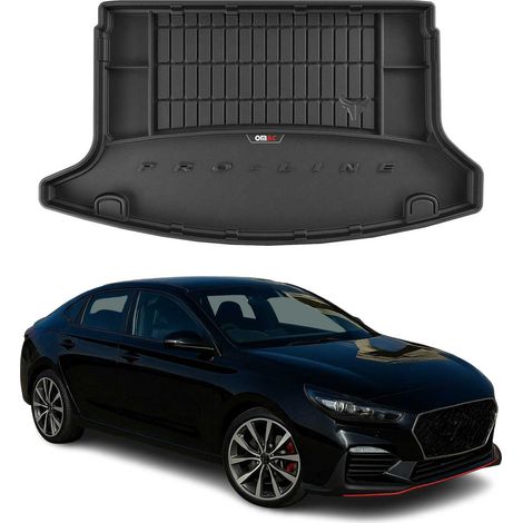 OMAC Kofferraumwanne Auto Kompatibel mit Seat MII 2012 bis 2023, Antirutsch Wasserdicht, 3D Premium TPE, Schwarz