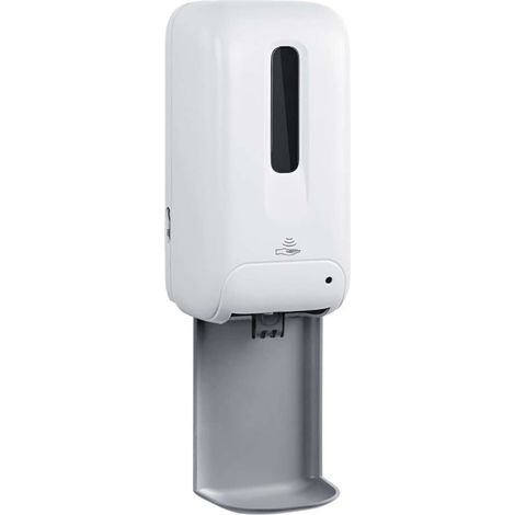 Nimco - Distributore di soluzione disinfettante con vaschetta di raccolta, bianco HPI 31S-DR-O (1/2)
