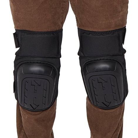 Juego de rodilleras profesionales para el trabajo, construcción, jardinería, rodilleras antideslizantes y fuertes, correas ajustables para hombres y mujeres, suelos, techos, patinaje, (1/3)