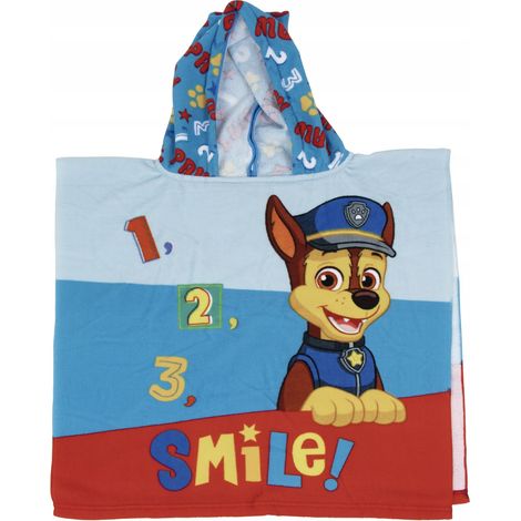 Paw Patrol Kapuzenponcho-Badetuch (1/3)