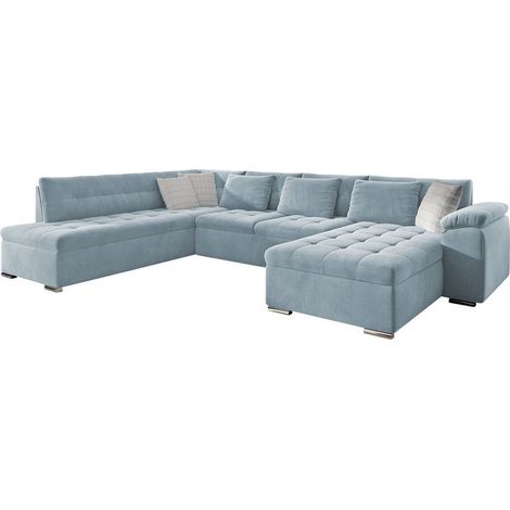 Sofá rinconero Comfivo 128, Derecha, Función de descanso, 348x205x76cm, 0 (1/5)