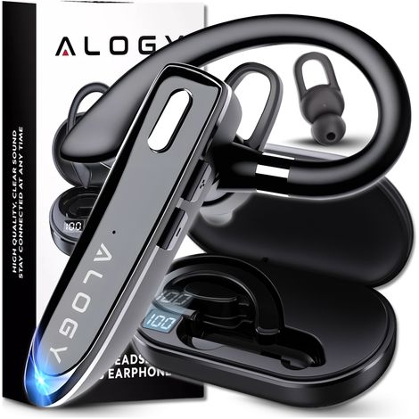 Écouteurs Bluetooth Drivetalk™ - Noir - Autonomie 12 H - Bluetooth 5.1 - Sans Fil (1/4)