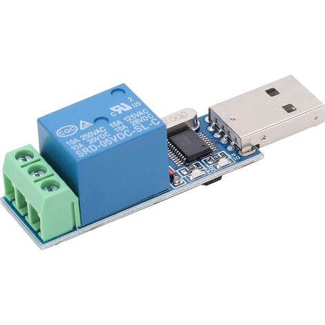USB-Relaismodul-Steuerschalter Typ LCUS-1 DC 5V mit Hochleistungs-Steuerchip (1/5)