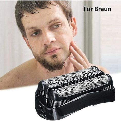 Testina di ricambio 21b per rasoi elettrici Braun Serie 3 301s 310s 320s (1/4)