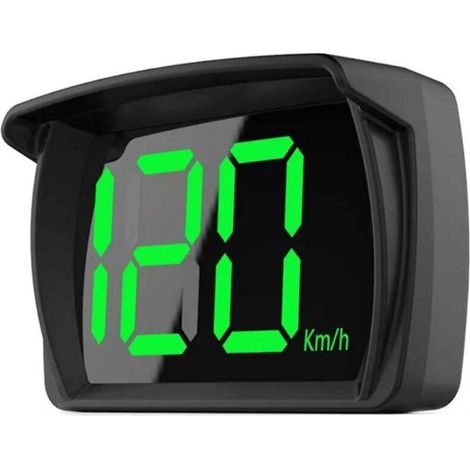 Trywise Affichage tête haute compteur de vitesse de voiture numérique affichage tête haute de voiture compteur de vitesse GPS affichage tête haute Kmh (1/3)