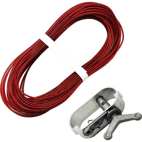 Cable tensor con tensor para cubierta de piscina (1/4)
