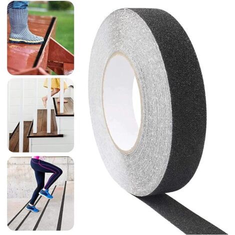 Pair Rutschfestes Klebeband, 15 m x 25 mm, selbstklebend, aus PVC, für alle Treppenarten geeignet.