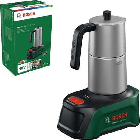 Bosch Akku-Kaffeemaschine EasyMoka 18V-2 Inox