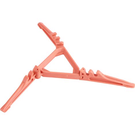 Support de bouteille de gaz pliable pour réchaud de camping, trépied extérieur en acier, support de réservoir pliant pour accessoires de cuisine en plein air. (1/4)