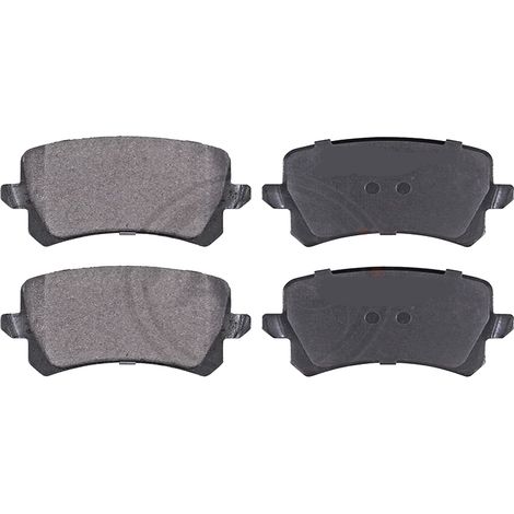 KIT PASTIGLIE FRENO POSTERIORI compatibile con VW PASSAT B7 (362) / PASTIGLIE FRENANTI AUTO OEM P 85 108 P 85 109 , / SOSTITUZIONE DIRETTA / BASSA POLVERE / SILENZIOSO