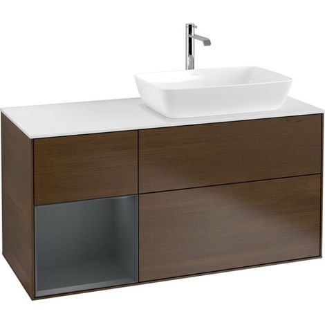 Villeroy & Boch F801HGGN Meuble sous-lavabo Finion F80 (1/2)
