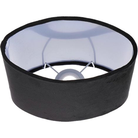 abat-jour en tissu pour lampe de table, forme ovale simple (1/5)