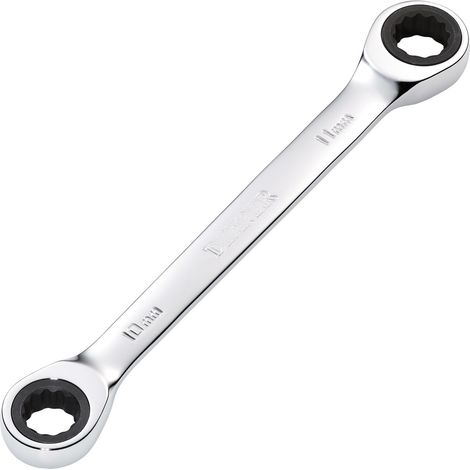 Draper 10x11 HI-TORQ® Metric Double Ratchet Ring Spanner (Model 27736)