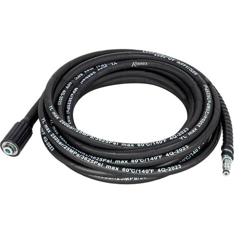 TUBO ALTA PRESSIONE PER IDROPULITRICE RIBIMEX PRNHP06 LUNGHEZZA 8m