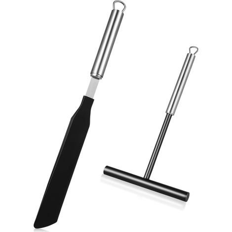 Spatule de cuisine en acier inoxydable, 1 spatule (1/5)