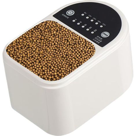 Mangeoire pour animaux de compagnie, distributeur automatique pour aquariums - Distributeur automatique programmable, minuterie réglable Accessoires pour systèmes d'alimentation intelligents, légers (1/5)