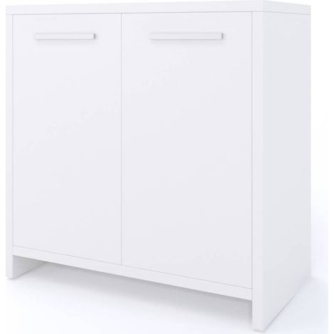 Meuble sous vasque simple Kiko, Blanc, 58 x 60 cm, Vicco (1/5)