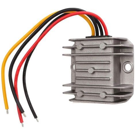 Spannungswandler von 24 V auf 12 V, DC 18-36 V auf 12 V 120 W 10 A Abwärtsregler, wasserdicht, für Wohnmobile, Boote und LEDs. (1/4)