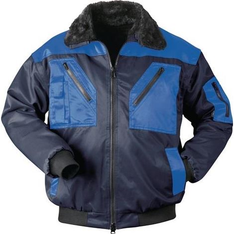 Pilotjacke VEGA 4-in-1 Gr.XL marine/royal NORWAY (1/2)