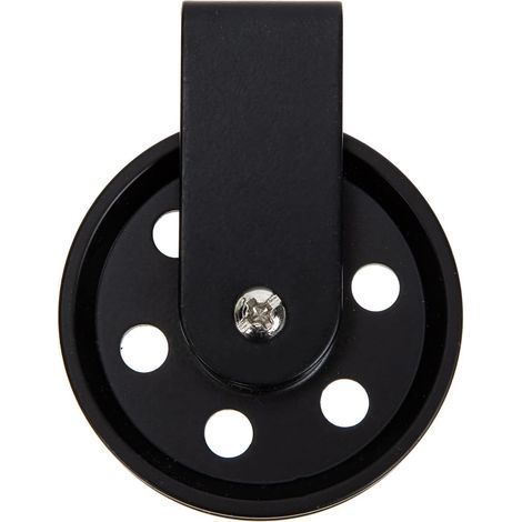 Outdoor Lighting Accessories Chandelier Pulley Wheel For Lamp Black Vintage Pulley Cable Pulley Pendant Light Fixtures Black Pulley Wheel Clothesline Pulley Rustic Pulley