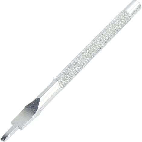 Outil de poinçonnage à dents, jeu de ciseaux de laçage, poinçons de trous pour le cuir, acier rapide, fournitures industrielles, 1 dent