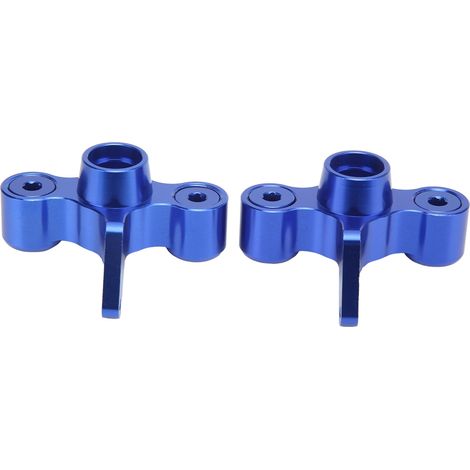 Bloc de direction pour voiture RC, moyeu en alliage d'aluminium durable à friction réduite pour ARRMA 6s, boîte en carton 1/8, bleu (1/5)