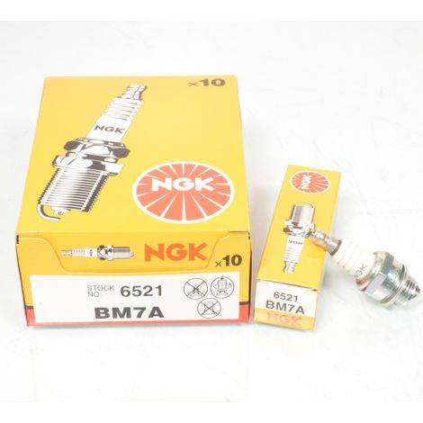 ngk Zündkerze für Auto bm7a / 6521 / pro 10 Stück neu (1/4)