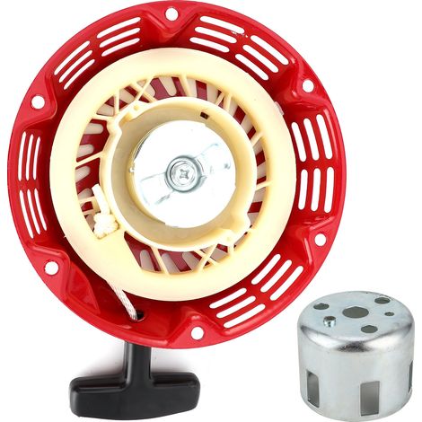 Moteur à essence à lanceur manuel 2-3 kW, plaque de générateur avec tambour, ressort de 168 mm, matériel de jardinage (1/5)