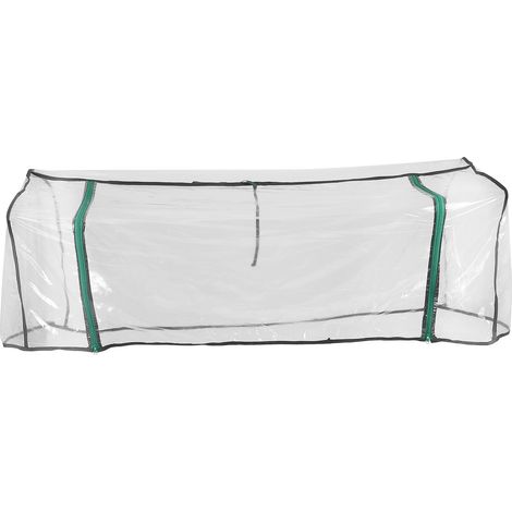 Bâche de protection de jardin facile à utiliser et transparente pour serre, tente de jardin, bâche pour potager surélevé (1/5)