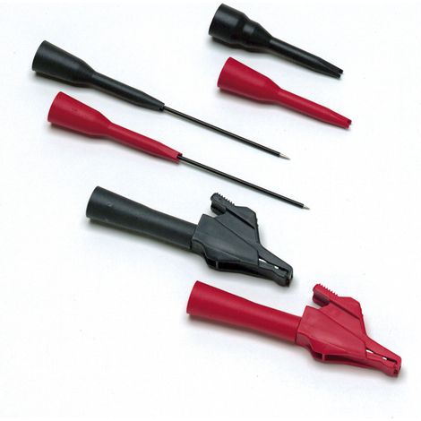 Fluke TP920 puntas de toque de seguridad rojo y negro 6 pcs