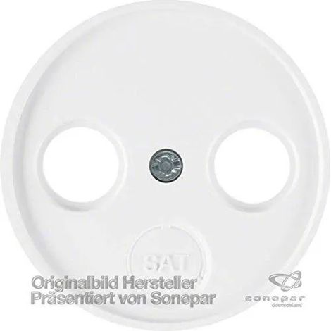 Decoder berker 12032089 finitura lucida IP20 bianco