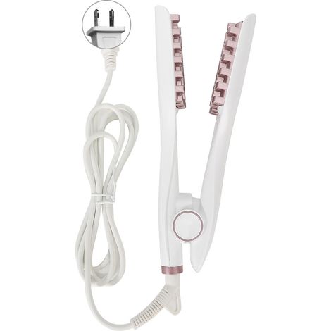 Fer à friser électrique réglable en température 110V US, outil coiffant pour cheveux bouclés volumineux et gonflants (1/5)