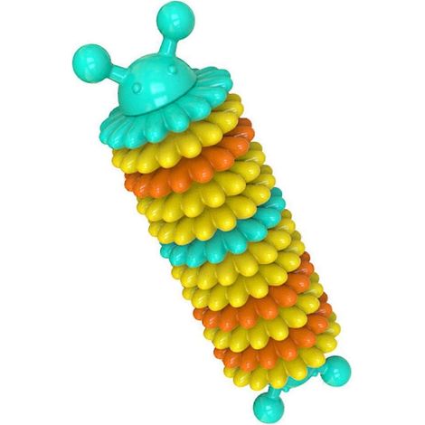 Jouet à mâcher pour chien en forme de chenille, pour le nettoyage des dents et pour animaux de compagnie (1/4)