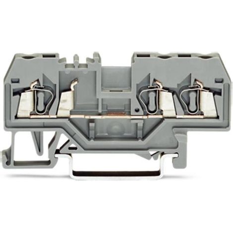Connettore per barra di distribuzione a 3 fili da 2,5 mm² grigio 280-681 (1/3)